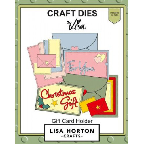 gift card holder - by lisa horton  	LHCCD189